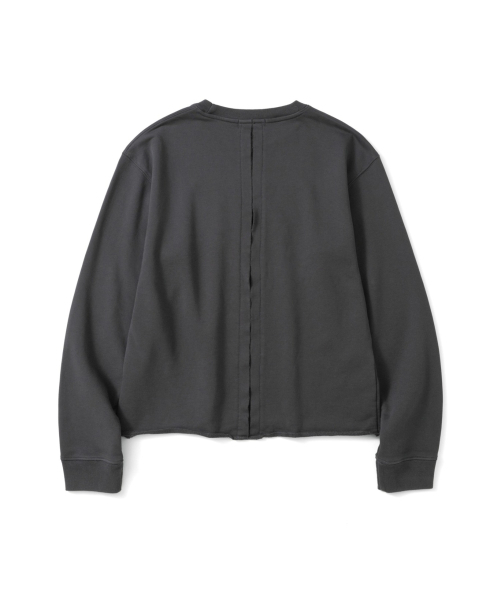 DOHAS（ドハス）の「インサイドアウト切替スウェットシャツ [チャコール]（スウェット・レディース・その他・MEDIUM/LARGE）」の2枚目の写真