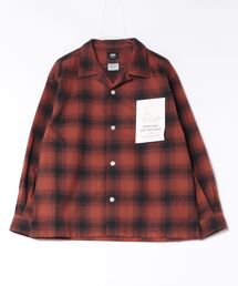 VANS（バンズ）の「VANS ヴァンズ M Check Flannel Open Shirts ロングスリーブ 126K1071001 ABC-MART限定 BROWN（シャツ/ブラウス）」