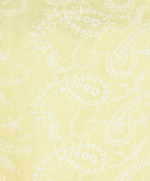 Another Edition（アナザーエディション）の「ペイズリーエンブロブラウス/AEBFC  ペイズリーEMB BLS◆（シャツ/ブラウス・レディース・ホワイト/イエロー/コバルトブルー・FREE）」の10枚目の写真