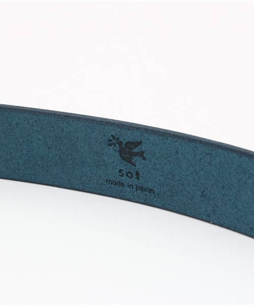 sot（ソット）の「sot（ソット）公式 カラーナローベルト（ベルト・メンズ・グリーン/キャメル/レッド/ネイビー/イエロー/ダークブラウン/ブラック・FREE）」の9枚目の写真