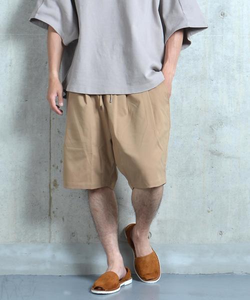 SHIPS JET BLUE（シップスジェットブルー）の「SHIPS JET BLUE: T/R ガウチョショーツ■（その他パンツ・メンズ・オリーブ/グレー/ベージュ/ネイビー・LARGE/MEDIUM）」の3枚目の写真