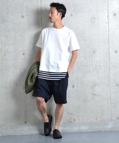 SHIPS JET BLUE（シップスジェットブルー）の「SHIPS JET BLUE: T/R ガウチョショーツ■（その他パンツ・メンズ・オリーブ/グレー/ベージュ/ネイビー・LARGE/MEDIUM）」の5枚目の写真