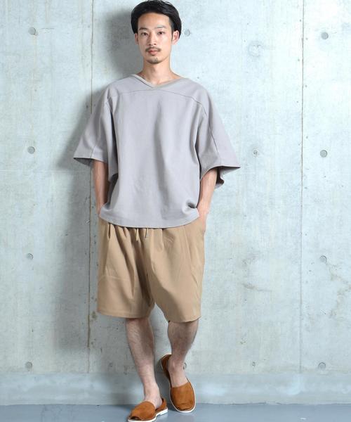 SHIPS JET BLUE（シップスジェットブルー）の「SHIPS JET BLUE: T/R ガウチョショーツ■（その他パンツ・メンズ・オリーブ/グレー/ベージュ/ネイビー・LARGE/MEDIUM）」の6枚目の写真