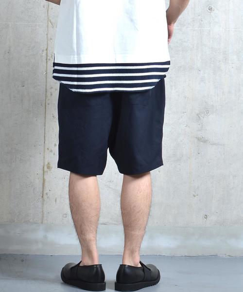 SHIPS JET BLUE（シップスジェットブルー）の「SHIPS JET BLUE: T/R ガウチョショーツ■（その他パンツ・メンズ・オリーブ/グレー/ベージュ/ネイビー・LARGE/MEDIUM）」の13枚目の写真
