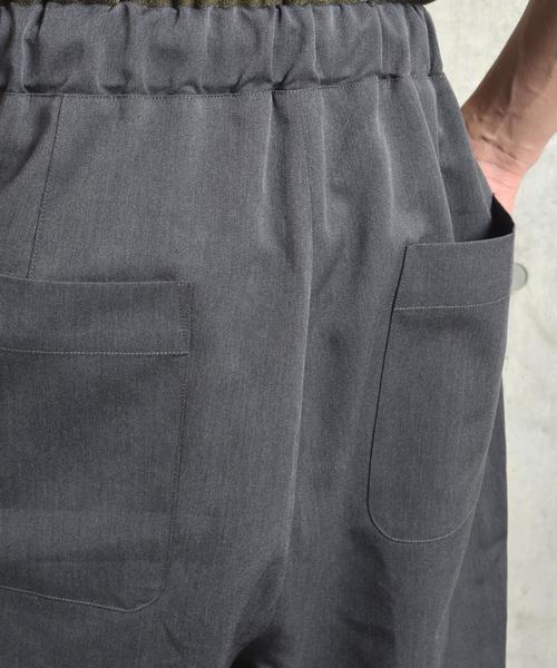 SHIPS JET BLUE（シップスジェットブルー）の「SHIPS JET BLUE: T/R ガウチョショーツ■（その他パンツ・メンズ・オリーブ/グレー/ベージュ/ネイビー・LARGE/MEDIUM）」の8枚目の写真