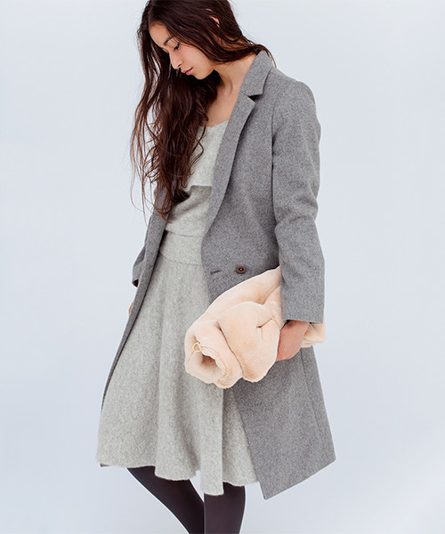 31 Sons De Mode トランテアン ソン ドゥ モード の スヌード付チェスターコート チェスターコート Wear