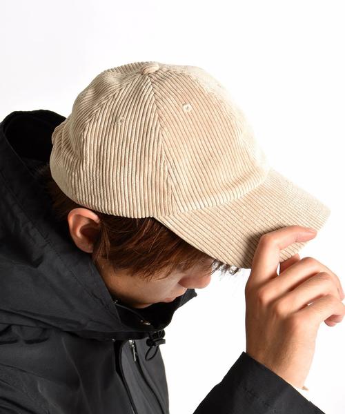 SHIPS JET BLUE（シップスジェットブルー）の「SHIPS JET BLUE: コーデュロイ ボールキャップ■（キャップ・メンズ・ベージュ/ネイビー/ブラウン/ブラック/マスタード・ONE SIZE）」の4枚目の写真