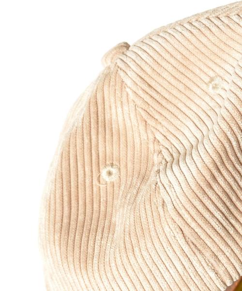 SHIPS JET BLUE（シップスジェットブルー）の「SHIPS JET BLUE: コーデュロイ ボールキャップ■（キャップ・メンズ・ベージュ/ネイビー/ブラウン/ブラック/マスタード・ONE SIZE）」の7枚目の写真