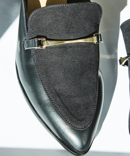 STUDIOUS（ステュディオス）の「ビットフラットバブーシュ（ブーティ・レディース・グレー/ブラック・L/S/M）」の11枚目の写真