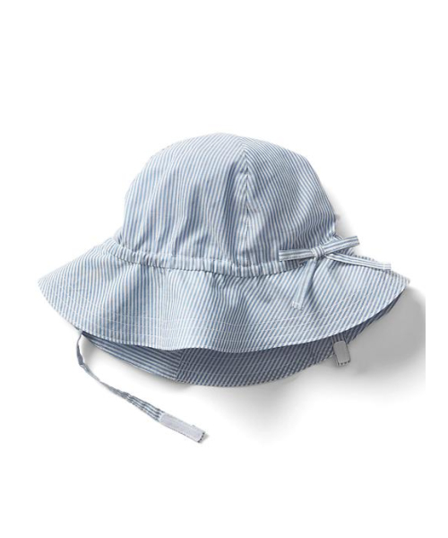 GAP(ギャップ)の「Stripe floppy hat(ハット・キッズ・ライトブルー・80cm/70cm/90cm/60cm)」の1枚目の写真
