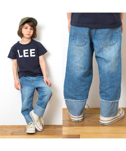apres les cours（アプレレクール）の「LEEデニムパンツ（デニムパンツ・キッズ・ブルー/ネイビー・140/90/100/120/110/130）」の3枚目の写真