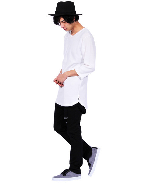 ８(eight)（エイト）の「ローカット デニム スニーカー （スニーカー・メンズ・インディゴブルー/グレー/ブラック/カーキ・26.5cm/25.5cm/27.0cm/25.0cm/28.0cm/26.0cm）」の5枚目の写真