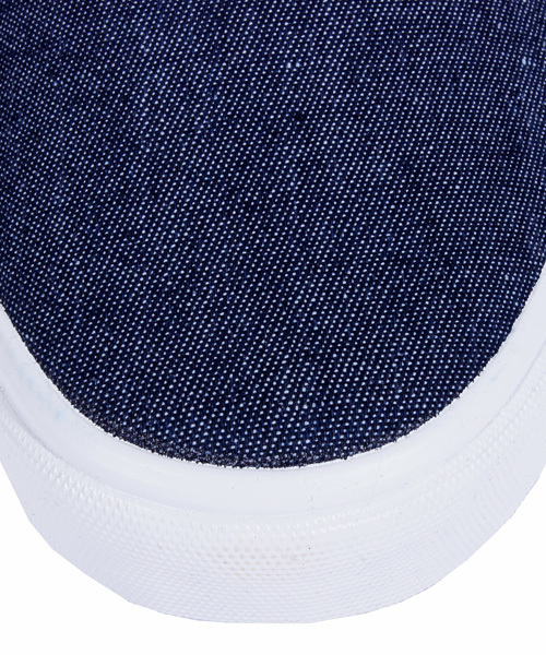 ８(eight)（エイト）の「ローカット デニム スニーカー （スニーカー・メンズ・インディゴブルー/グレー/ブラック/カーキ・26.5cm/25.5cm/27.0cm/25.0cm/28.0cm/26.0cm）」の12枚目の写真