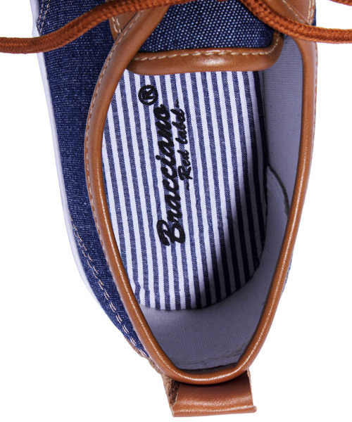 ８(eight)（エイト）の「ローカット デニム スニーカー （スニーカー・メンズ・インディゴブルー/グレー/ブラック/カーキ・26.5cm/25.5cm/27.0cm/25.0cm/28.0cm/26.0cm）」の19枚目の写真