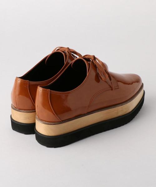 Another Edition（アナザーエディション）の「コンビソールレースアップシューズ ◆（その他シューズ・レディース・ブラック/ブラウン・LARGE/MEDIUM/SMALL）」の6枚目の写真