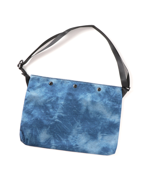 WEGO（ウィゴー）の「WEGO/スクエアサコッシュ（ショルダーバッグ・メンズ・ブラック/その他1/杢グレー・FREE）」の4枚目の写真