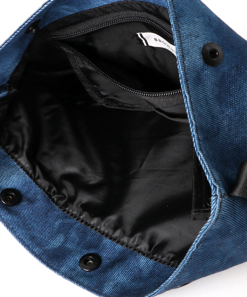 WEGO（ウィゴー）の「WEGO/スクエアサコッシュ（ショルダーバッグ・メンズ・ブラック/その他1/杢グレー・FREE）」の7枚目の写真