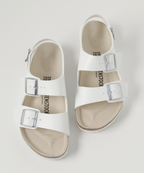 BIRKENSTOCK（ビルケンシュトック）の「BIRKENSTOCK Milano Birko Flor ビルケンシュトック ミラノ サンダル（サンダル・メンズ・ダークブラウン/ホワイト/ブルー/ブラック・26.0cm/26.5cm/25.0cm/27.0cm/28.0cm/22.5cm/24.5cm/23cm/24cm）」の8枚目の写真