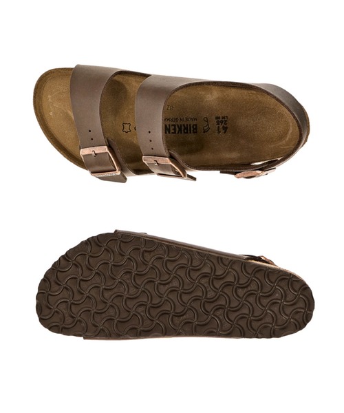 BIRKENSTOCK（ビルケンシュトック）の「BIRKENSTOCK Milano Birko Flor ビルケンシュトック ミラノ サンダル（サンダル・メンズ・ダークブラウン/ホワイト/ブルー/ブラック・26.0cm/26.5cm/25.0cm/27.0cm/28.0cm/22.5cm/24.5cm/23cm/24cm）」の5枚目の写真