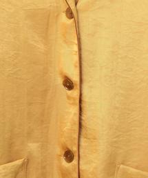 6（ロク）の「＜6(ROKU)＞SATIN PIPING SHIRT/ｼｬﾂ ◇（シャツ