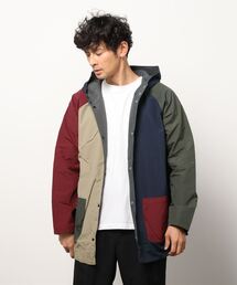 gym master（ジムマスター）の「RVナイロン スナップボタンフードジャケット（テーラードジャケット）」