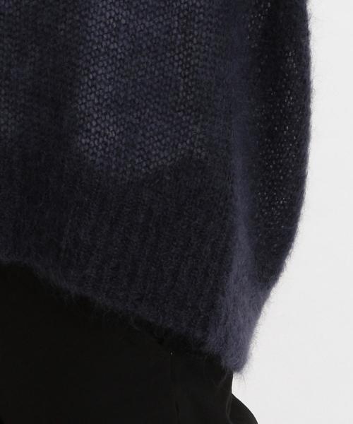 BEAUTY&YOUTH UNITED ARROWS(ビューティーアンドユースユナイテッドアローズ)の「BY∴ モヘアVネックニット ◆(ニット/セーター・レディース・オフホワイト/ネイビー/パープル/イエロー・FREE)」の13枚目の写真