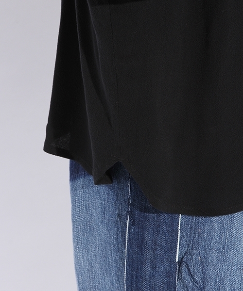 niko and...（ニコアンド）の「レーヨンフロント花刺繍ブラウス（シャツ/ブラウス・レディース・オフホワイト/ブラック/グリーン・LARGE/MEDIUM）」の18枚目の写真