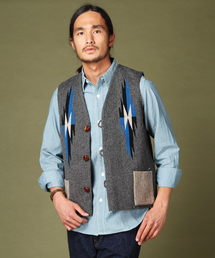 CENTINELA×BEAMSPLUSブランケットベスト BEAMS PLUS（ビームスプラス）の「CENTINELA×BEAMS PLUS / 別注