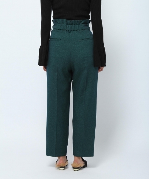 laboratory work（ラボラトリーワーク）の「ハイウエスト2タックテーパードパンツ（その他パンツ・レディース・ブラック/イエロー/グリーン・MEDIUM）」の7枚目の写真