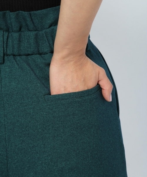 laboratory work（ラボラトリーワーク）の「ハイウエスト2タックテーパードパンツ（その他パンツ・レディース・ブラック/イエロー/グリーン・MEDIUM）」の8枚目の写真