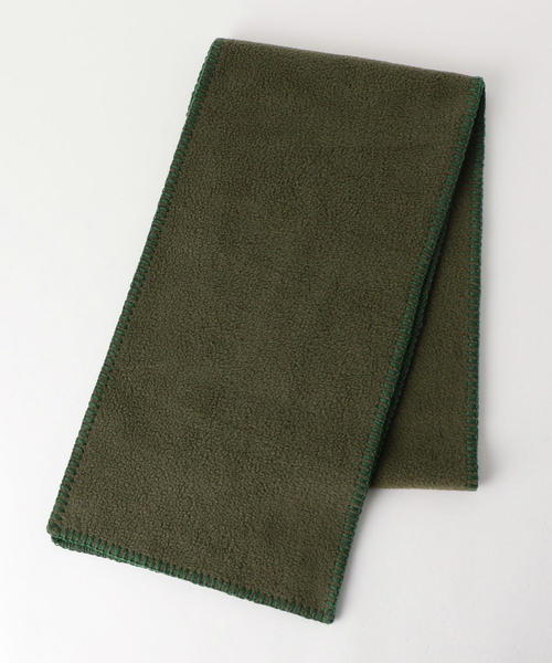 green label relaxing（グリーンレーベルリラクシング）の「[ツイードミル] SC TWEEDMILL フリース/マフラー（マフラー・メンズ・ネイビー/ダークブラウン/オリーブ/ライトブルー・FREE）」の5枚目の写真