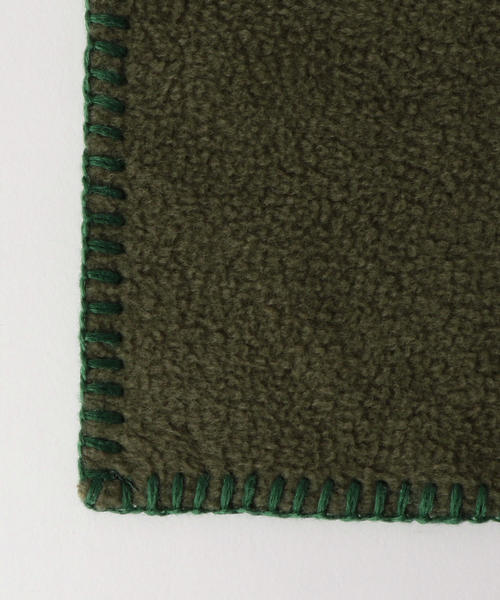 green label relaxing（グリーンレーベルリラクシング）の「[ツイードミル] SC TWEEDMILL フリース/マフラー（マフラー・メンズ・ネイビー/ダークブラウン/オリーブ/ライトブルー・FREE）」の6枚目の写真