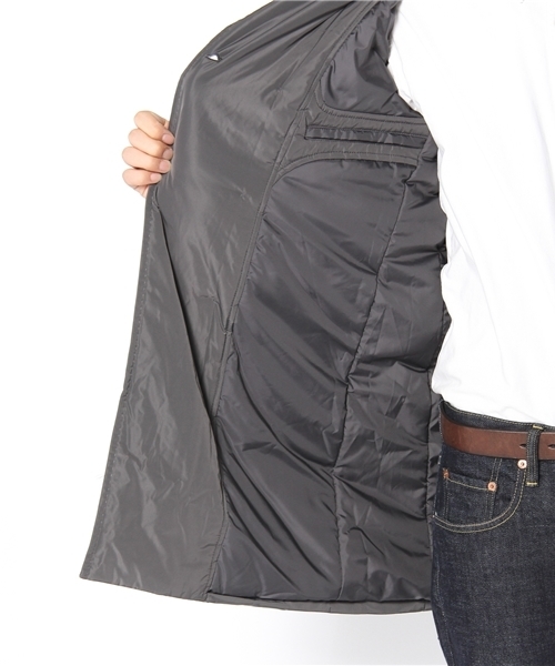 BRILLA per il gusto(ブリッラペルイルグースト)の「PAOLO PECORA / ナイロントレンチコート(トレンチコート・メンズ・ブラック系その他/ベージュ・46/48/50)」の11枚目の写真