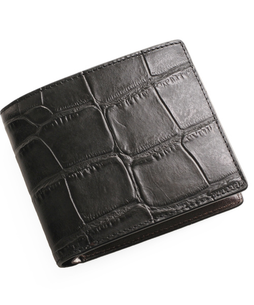 牛革レザークロコダイル型押しミニ折り財布（財布）｜Mia Borsa（ミアボルサ）