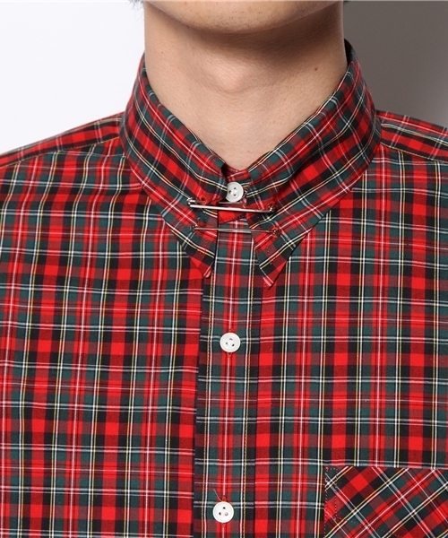 BEAMS（ビームス）の「○【NEEDLES×BEAMS / 別注 Wピンホール シャツ