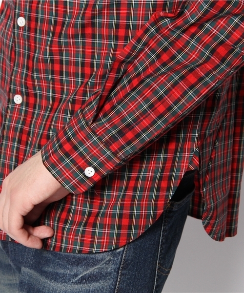 needles × beams シャツ