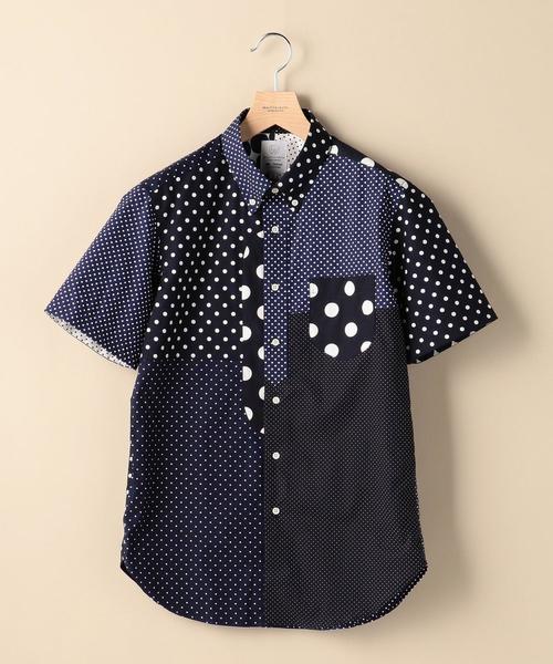 Jipijapa(ヒピハパ)の「【別注】<jipijapa(ヒピハパ)> DOT CRAZY SHIRT/シャツ ◆(シャツ/ブラウス・メンズ・ホワイト/ネイビー・MEDIUM/LARGE)」の14枚目の写真