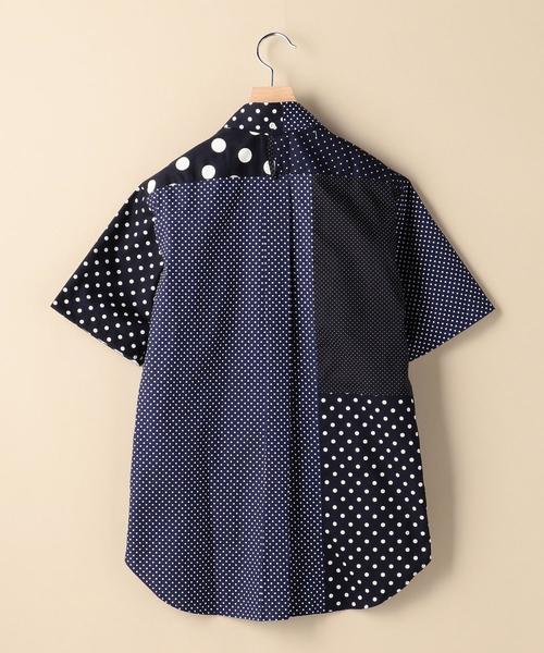 Jipijapa(ヒピハパ)の「【別注】<jipijapa(ヒピハパ)> DOT CRAZY SHIRT/シャツ ◆(シャツ/ブラウス・メンズ・ホワイト/ネイビー・MEDIUM/LARGE)」の13枚目の写真