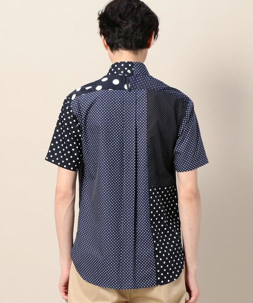Jipijapa(ヒピハパ)の「【別注】<jipijapa(ヒピハパ)> DOT CRAZY SHIRT/シャツ ◆(シャツ/ブラウス・メンズ・ホワイト/ネイビー・MEDIUM/LARGE)」の11枚目の写真