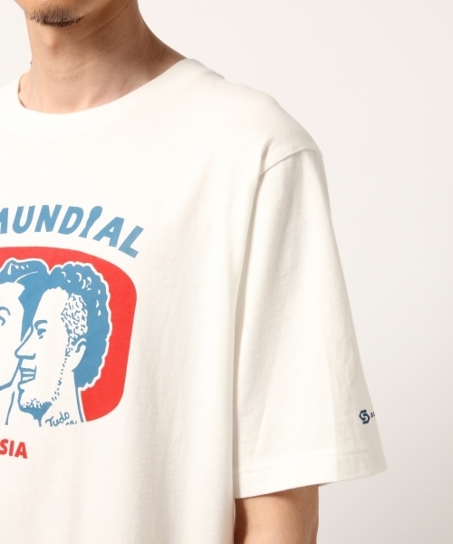 GLOBAL WORK（グローバルワーク）の「サッカージャンキーT/MENS/790257（Tシャツ/カットソー・メンズ・ホワイト/ブラック/グレー/レッド/その他3/ホワイト系その他・LARGE/X-LARGE/SMALL/MEDIUM）」の14枚目の写真