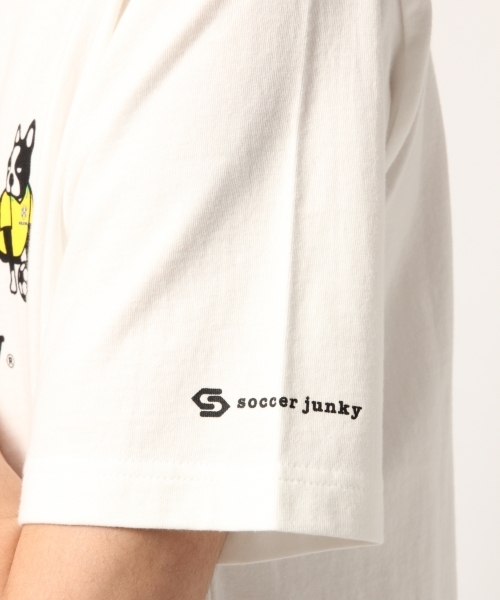 GLOBAL WORK（グローバルワーク）の「サッカージャンキーT/MENS/790257（Tシャツ/カットソー・メンズ・ホワイト/ブラック/グレー/レッド/その他3/ホワイト系その他・LARGE/X-LARGE/SMALL/MEDIUM）」の22枚目の写真