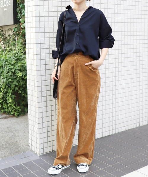 SLOBE IENA（スローブイエナ）の「テンセルダンガリーオーバーシャツ