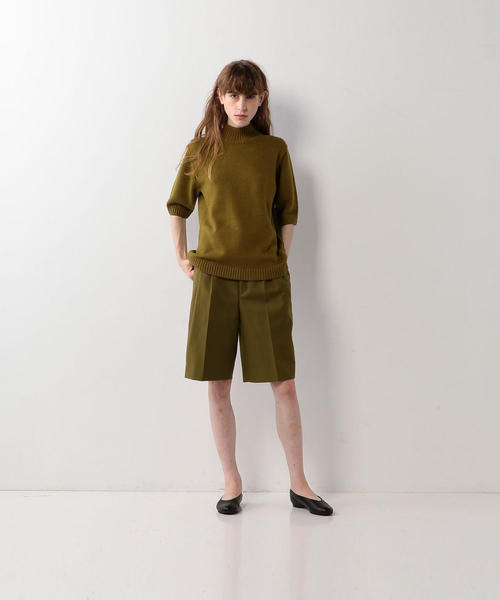 Steven Alan（スティーブンアラン）の「＜Steven Alan＞SOFT WOOL HIGH-NECK KNIT/プルオーバー（ニット/セーター・レディース・マスタード/ナチュラル/ブラック・FREE）」の13枚目の写真