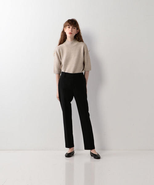 Steven Alan（スティーブンアラン）の「＜Steven Alan＞SOFT WOOL HIGH-NECK KNIT/プルオーバー（ニット/セーター・レディース・マスタード/ナチュラル/ブラック・FREE）」の11枚目の写真