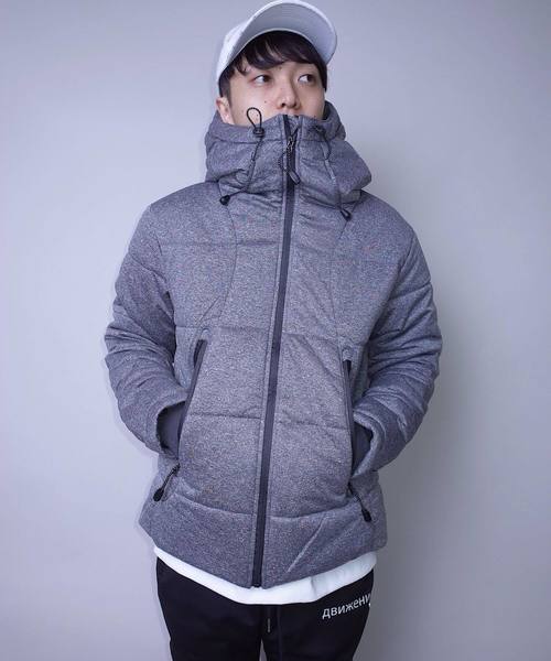 rovtski（ロフトスキー）の「ウインターテクニカル中綿ジャケット/WT TECH JKT（ダウンジャケット/コート・メンズ・ブラック/ネイビー/グレー/ワインレッド・MEDIUM/LARGE）」の3枚目の写真