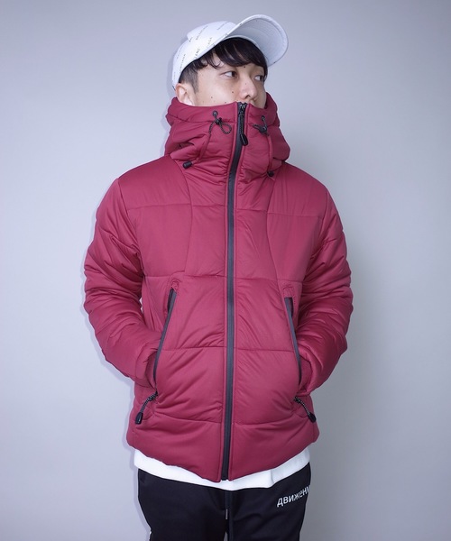 rovtski（ロフトスキー）の「ウインターテクニカル中綿ジャケット/WT TECH JKT（ダウンジャケット/コート・メンズ・ブラック/ネイビー/グレー/ワインレッド・MEDIUM/LARGE）」の12枚目の写真