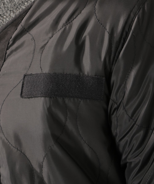 BAYFLOW(ベイフロー)の「キルトボアリバーシブルブルゾン 18AW(ブルゾン・メンズ・ブラック/カーキ/ベージュ・SMALL/MEDIUM/LARGE)」の18枚目の写真