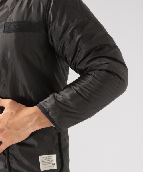 BAYFLOW(ベイフロー)の「キルトボアリバーシブルブルゾン 18AW(ブルゾン・メンズ・ブラック/カーキ/ベージュ・SMALL/MEDIUM/LARGE)」の12枚目の写真