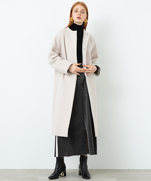 エレンディーク　CREW NECK COCOON CT ELENDEEK(エレンディーク) CREWNECK COCOON COAT！！ | YAMAROKU New