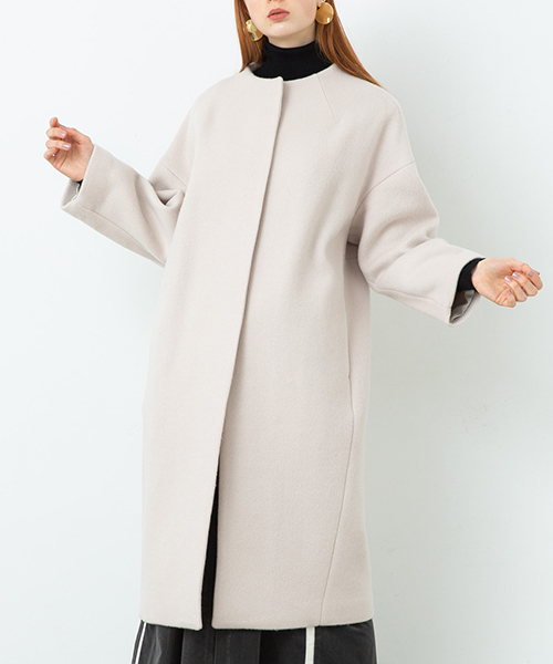 エレンディーク　CREW NECK COCOON CT ELENDEEK(エレンディーク) CREWNECK COCOON COAT！！ | YAMAROKU New